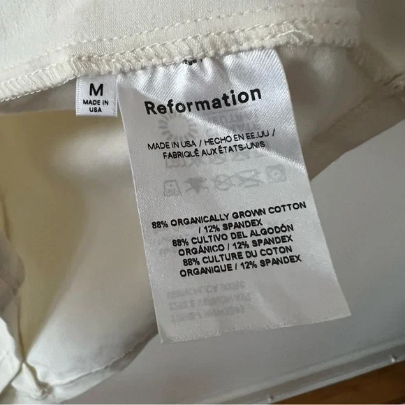 Reformation Alden Cream Knit Mini Dress - Picture 6 of 6